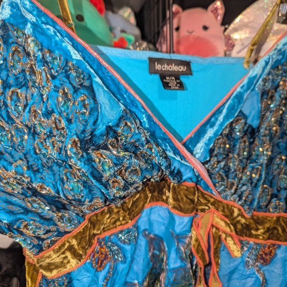 Le Chateau Beaded Boho Camisole Top Festival - Picture 3 of 3